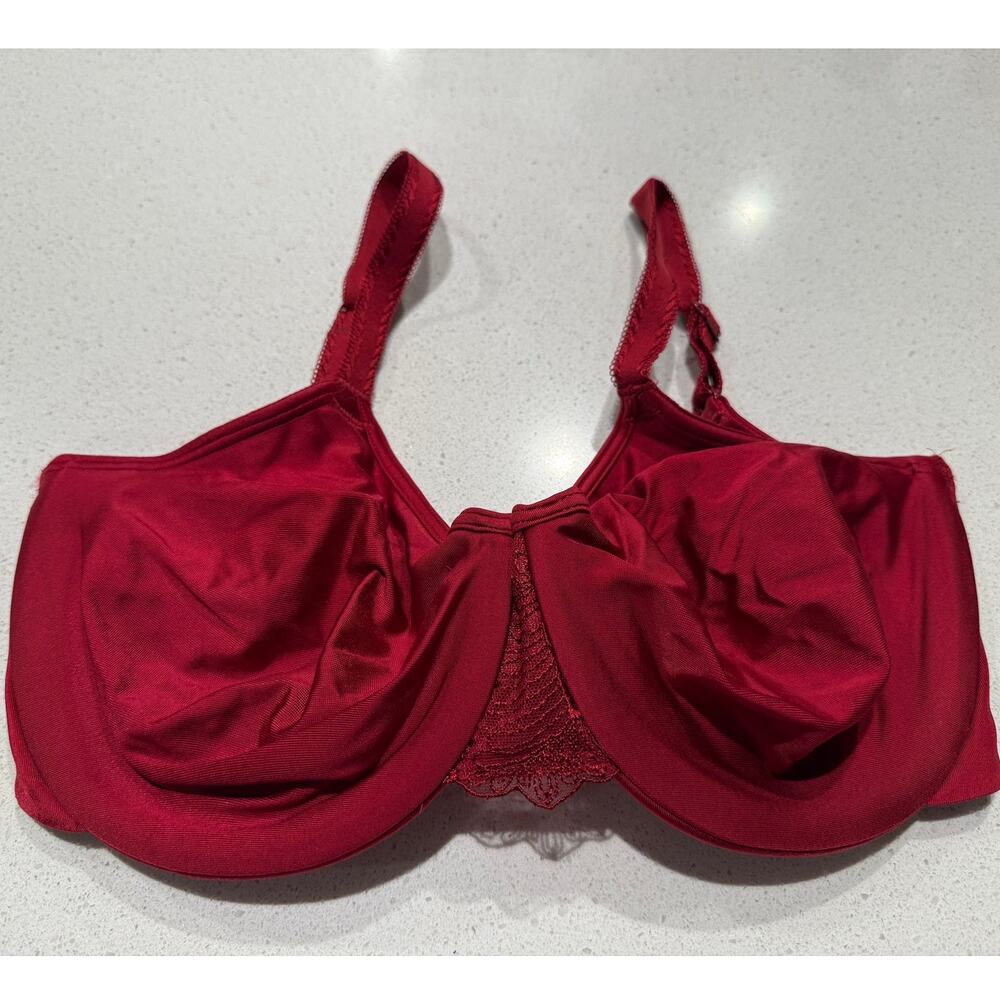 Wacoal Surreal Comfort Underwire‎ Full Coverage Bra 32DDD Red